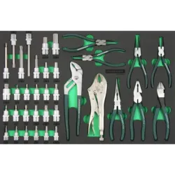 GAVETA COM ALICATES E BITS DE CAIXA JONNESWAY