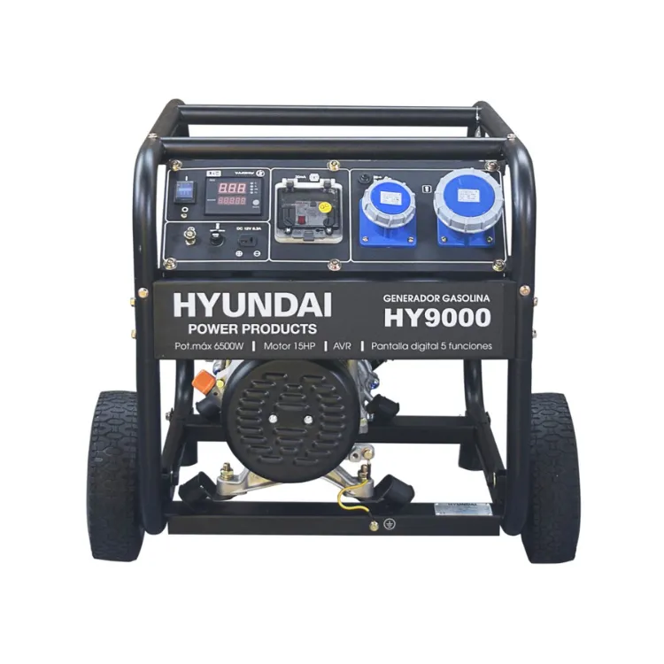 GERADOR MONOFÁSICO 6500W HYUNDAI