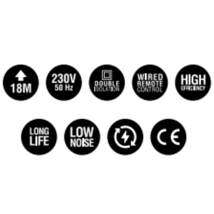 GUINCHO ELÉCTRICO 200–400KG 980W 18M CHEMITOOL