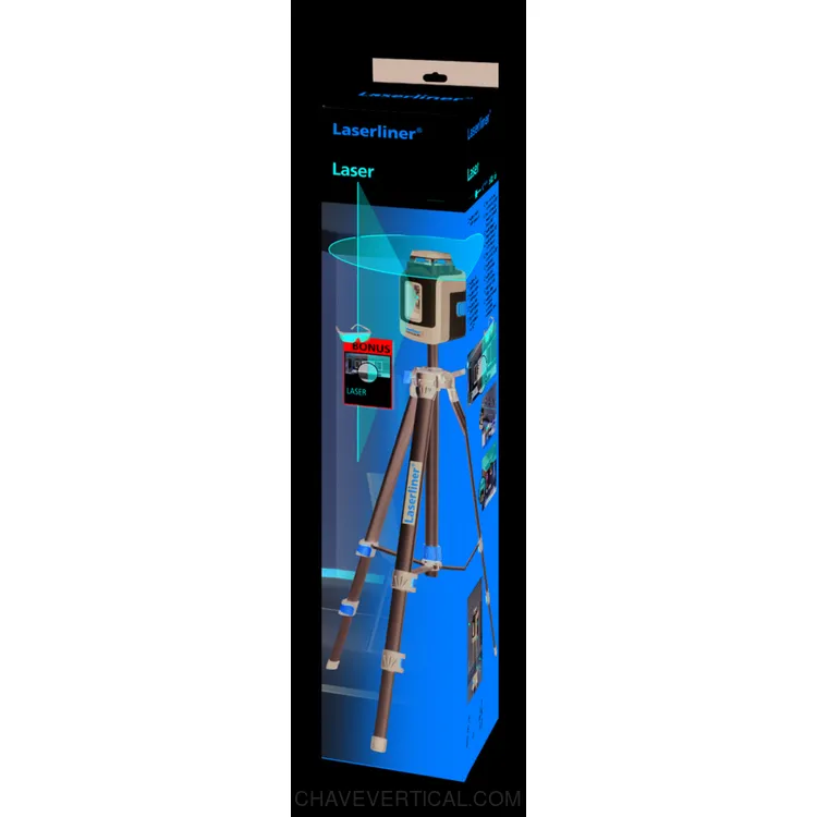 JOGO SMARTLINE LASER 360º C/TRIPÉ LASERLINER