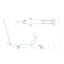 MACACO DE RODAS GRANDE CAPACIDADE 20 TON OMCN