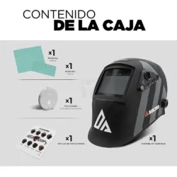 MÁSCARA SOLDADURA HELLMET R-10 SOLTER