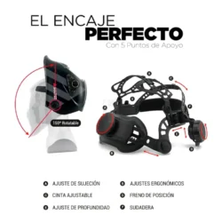 MÁSCARA SOLDADURA HELLMET R-10 SOLTER