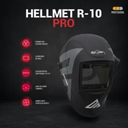 MÁSCARA SOLDADURA HELLMET R-10 SOLTER