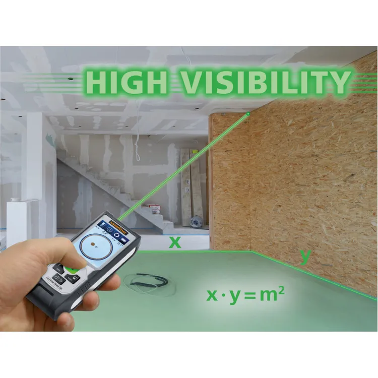 MEDIDOR LASER VERDE 50MT LASERRANGE-MASTER LASERLINER