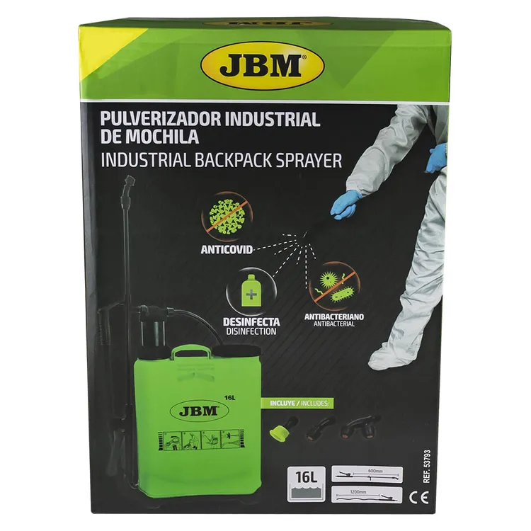 PULVERIZADOR DE MOCHILA INDUSTRIAL 16L JBM