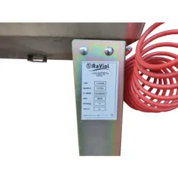 Tanque de Lavar Peças em Inox c/ Bomba Elétrica RAVIOL TLPIR780