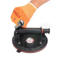 VENTOSA MANÓMETRO + BOMBA 200MM 200KG MADER