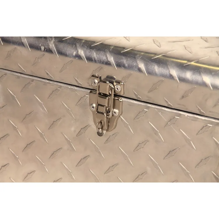 BAÚ VAZIO EM ALUMINIO DIM. 595X245X220 MM