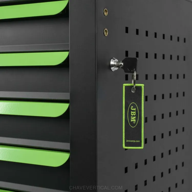 CARRO FERRAMENTAS 7 GAVETAS 154 PEÇAS JBM