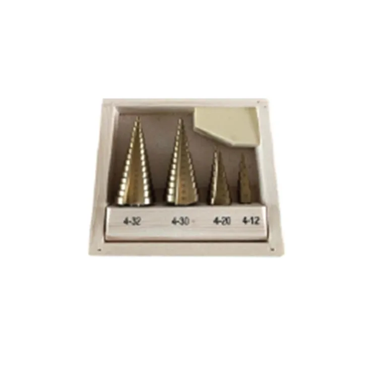 CONJUNTO 4 BROCAS ESCALONADAS 4 A 32MM POWERED