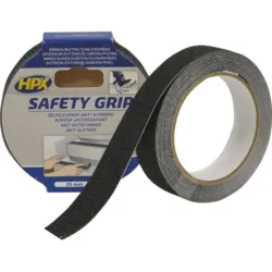 FITA ADESIVA SEGURANÇA ANTIDERRAPANTE PRETA 25MMX18M DRAKKAR