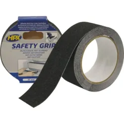 FITA ADESIVA SEGURANÇA ANTIDERRAPANTE PRETA 50MMX18M DRAKKAR