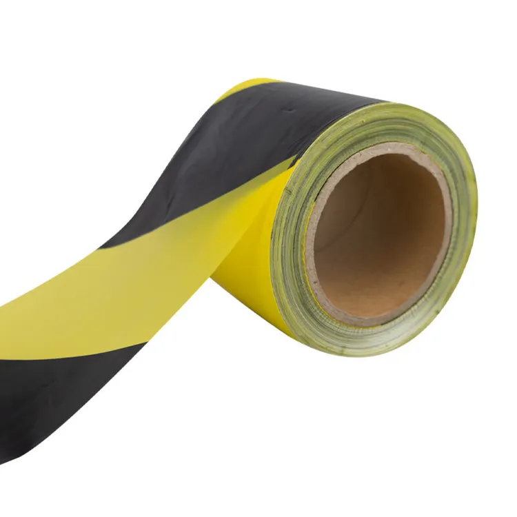 FITA BALIZAMENTO 200M AMARELA/NEGRA JBM
