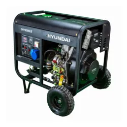 GERADOR DIESEL MONOFÁSICO DHY8500LEK HYUNDAI
