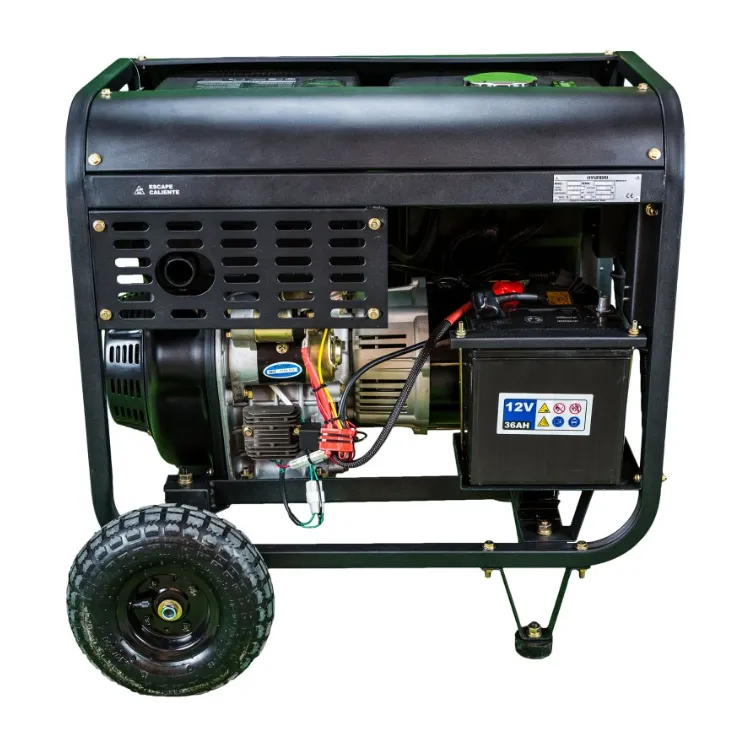 GERADOR DIESEL MONOFÁSICO DHY8500LEK HYUNDAI