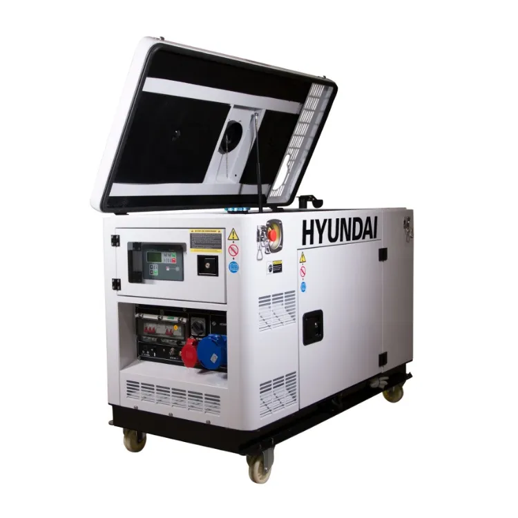 GERADOR MONOFÁSICO/TRIFÁSICO 12500W HYUNDAI