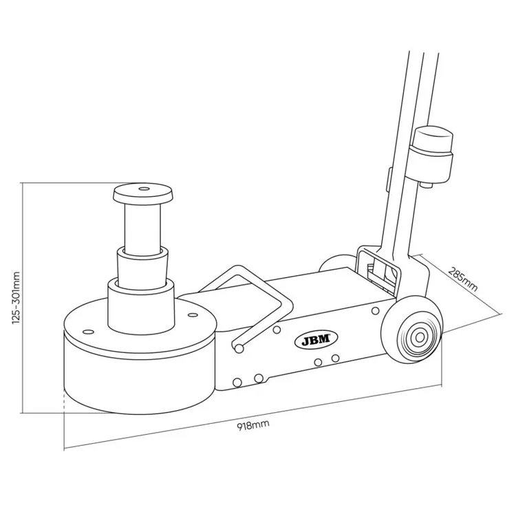 MACACO HIDROPNEUMÁTICO TELESCÓPICO 15-40T JBM