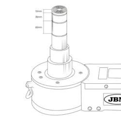 MACACO HIDROPNEUMÁTICO TELESCÓPICO 15-40T JBM