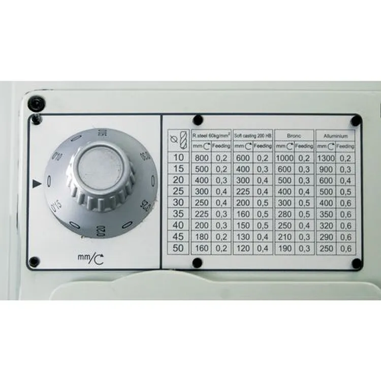 MAQ. FURAR COLUNA OPTI B50GSM C/ MESA MOTORIZADA OPTIMUM