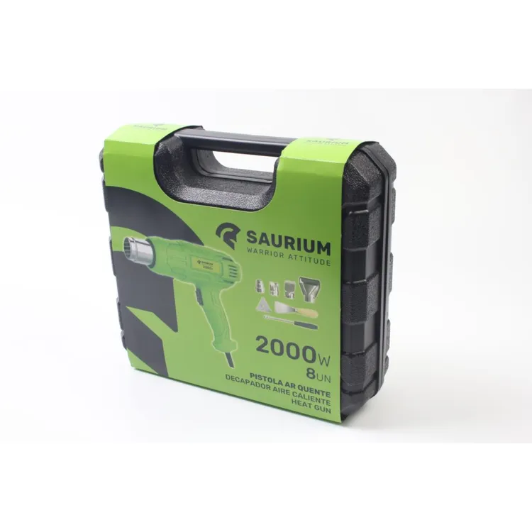 PISTOLA DE AR QUENTE 2000W 8UN SAURIUM
