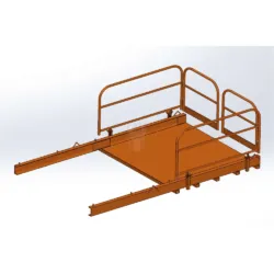 PLATAFORMA VARANDA 2000 KG GRIZ