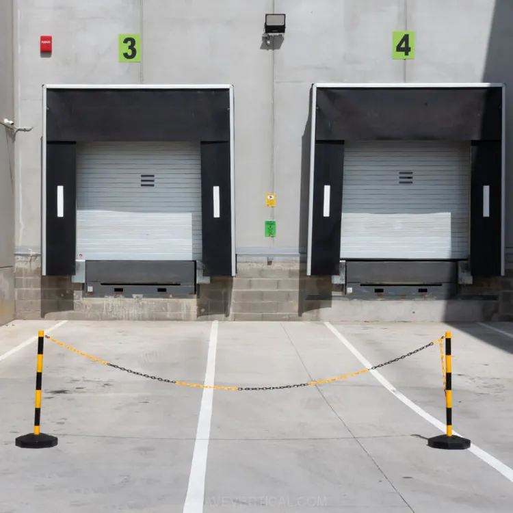 POSTE PVC BALIZAMENTO AMARELO/NEGRO JBM