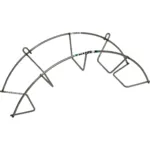 SUPORTE MANGUEIRA INOX-MAD Nº2 MADER