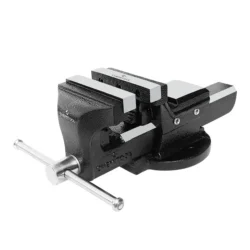 Torno de bancada fixo CHEMITOOL 175mm Aço SG2 Mordentes temperados