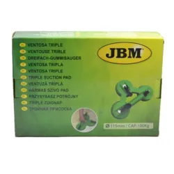 VENTOSA TRIPLE Ø 115MM JBM