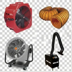 VENTILADORES / EXTRACTORES DE FUMOS / GASES