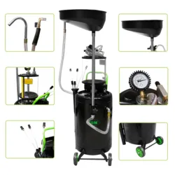 ASPIRADOR DE ÓLEO 90 LTS C/ VISOR E APARADEIRA JBM