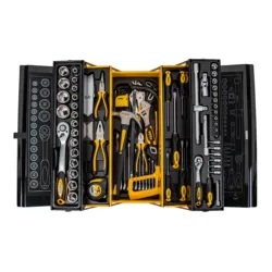 CAIXA METÁLICA COM FERRAMENTAS 89 PEÇAS VITO