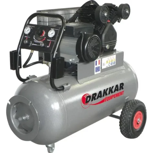 Compressor de Correia DRAKKAR 100L 9 bar 3CV 400V