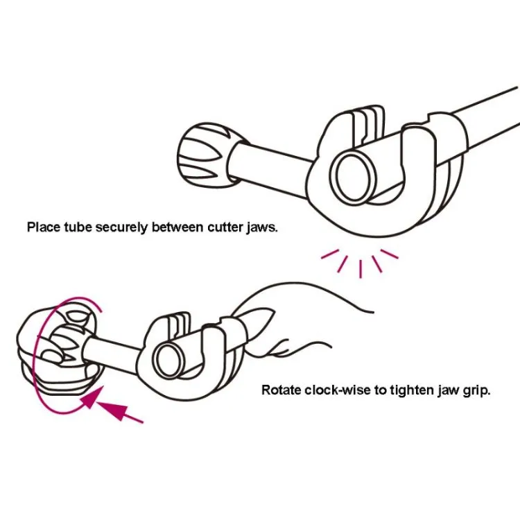 CORTA TUBOS COM ROQUETE Ø 3-28 MM KING TONY