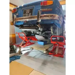 ELEVADOR DE TESOURA MÓVEL HIDRÁULICO 1,35T 450MM (PAR)