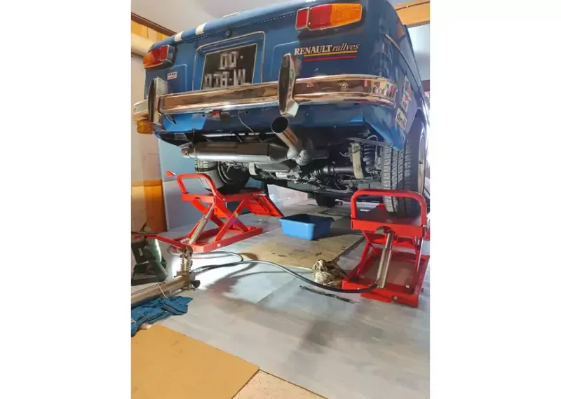 ELEVADOR DE TESOURA MÓVEL HIDRÁULICO 1,35T 450MM (PAR)