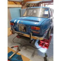 ELEVADOR DE TESOURA MÓVEL HIDRÁULICO 1,35T 450MM (PAR)