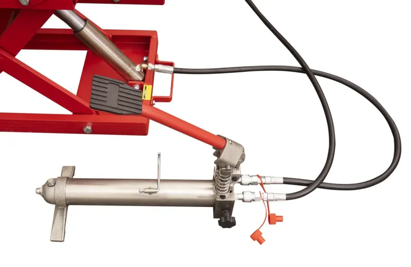 ELEVADOR DE TESOURA MÓVEL HIDRÁULICO 1,35T 450MM (PAR)