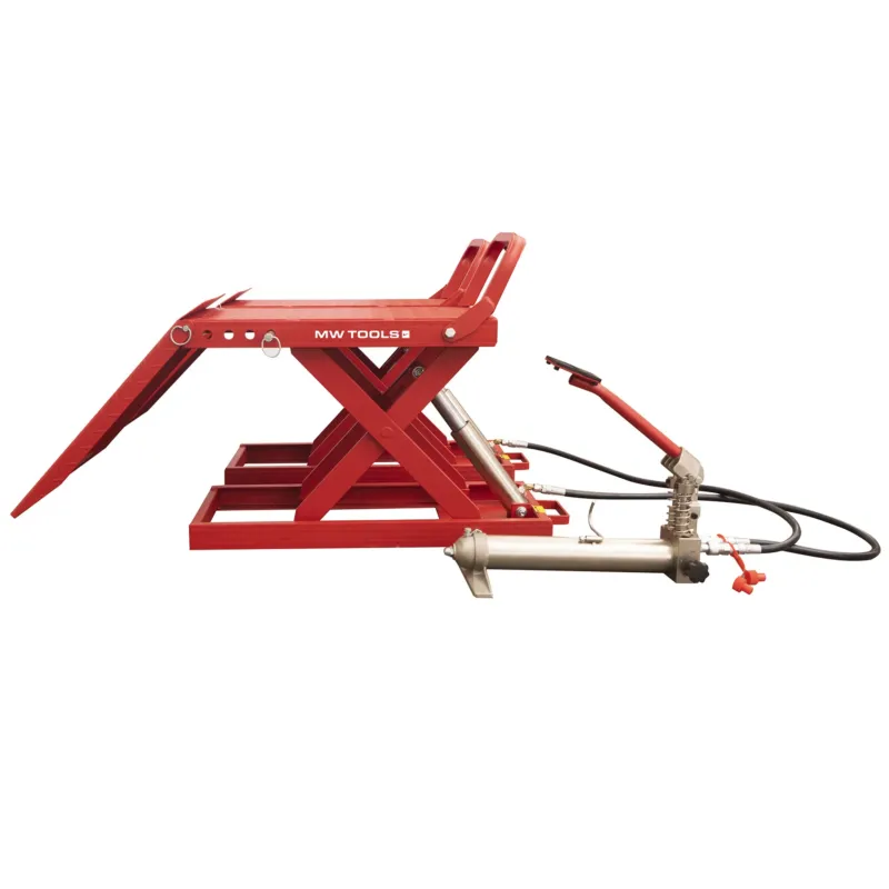 ELEVADOR DE TESOURA MÓVEL HIDRÁULICO 1,35T 450MM (PAR)