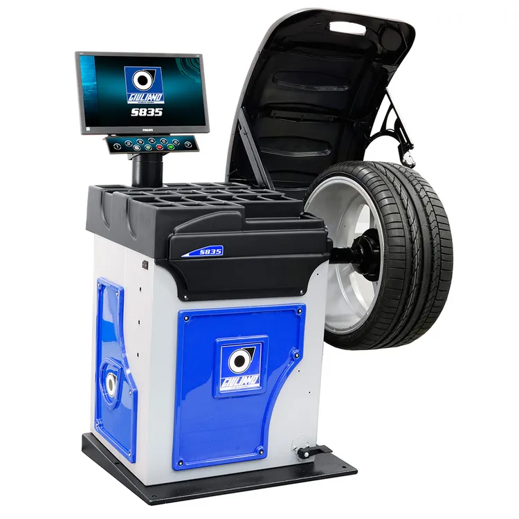 EQUILIBRADORA PNEUS 3D TFT S835 GIULIANO