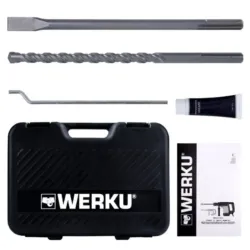 FURADEIRA MARTELO DEMOLIDOR 1100W WERKU