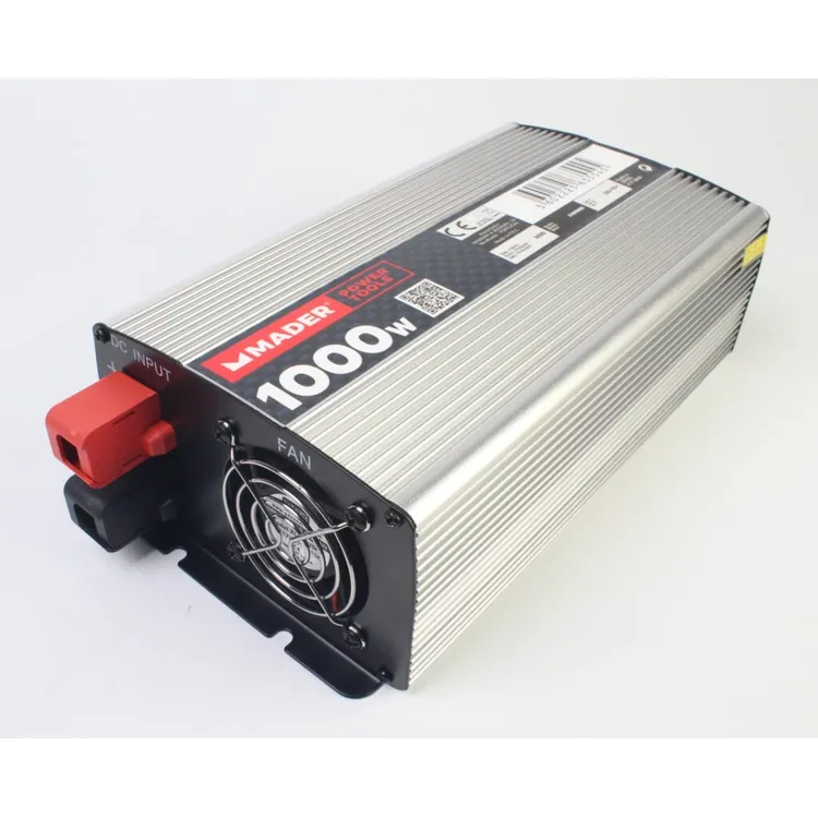 INVERSOR DE CORRENTE CONTÍNUA EM ALTERNADA 1000W MADER