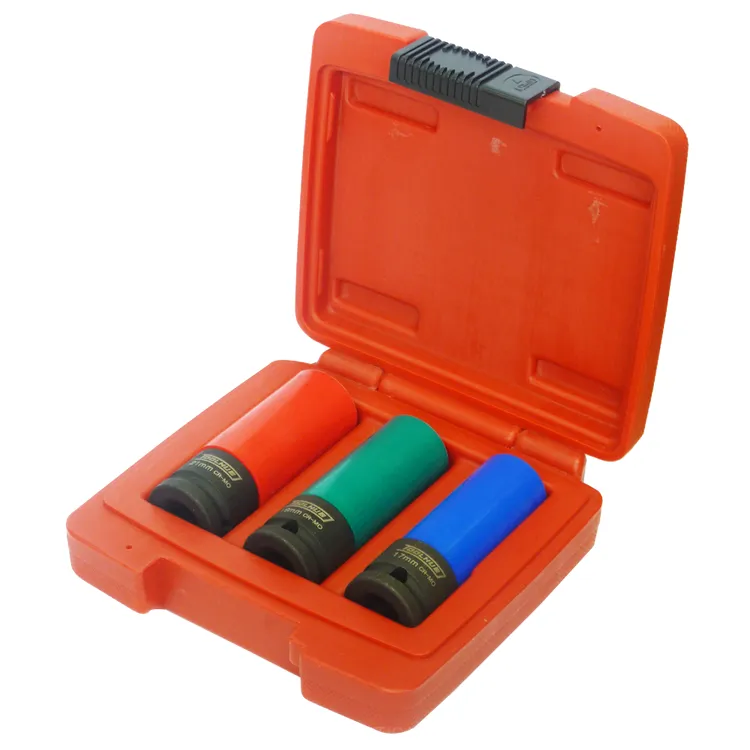 JOGO DE CHAVES DE IMPACTO P/ JANTES DE ALUMÍNIO TOOLHUB