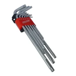 KIT CHAVES TORX EXTRA-LONGO/ MAGNETIZADAS 9 PÇS TOOLHUB