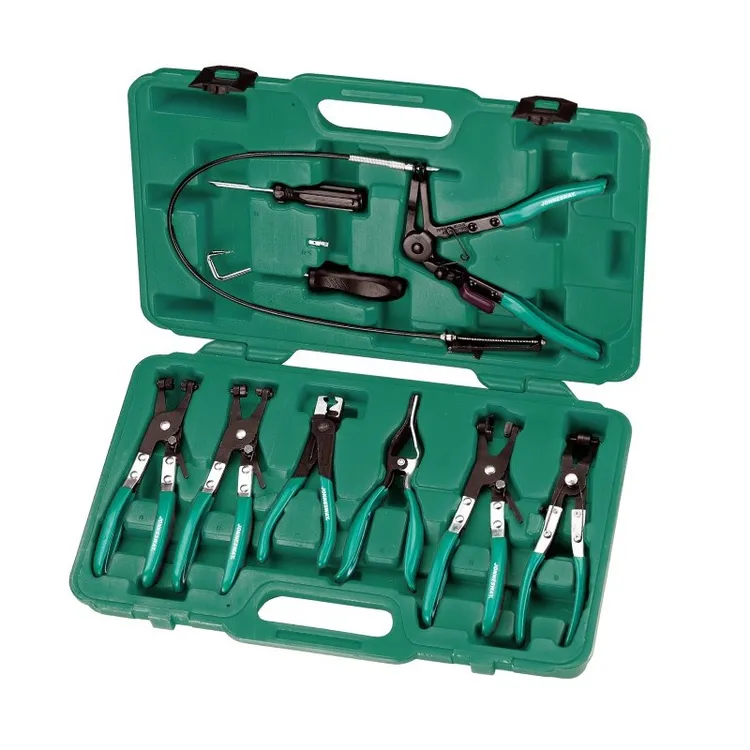 KIT DE 7 ALICATES PARA ABRAÇADEIRAS JONNESWAY