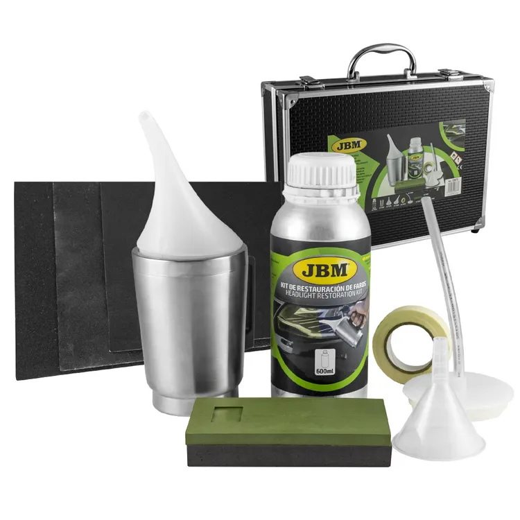 KIT DE RESTAURAÇÃO DE FAROIS JBM KIT DE RESTAURAÇÃO DE FAROIS JBM