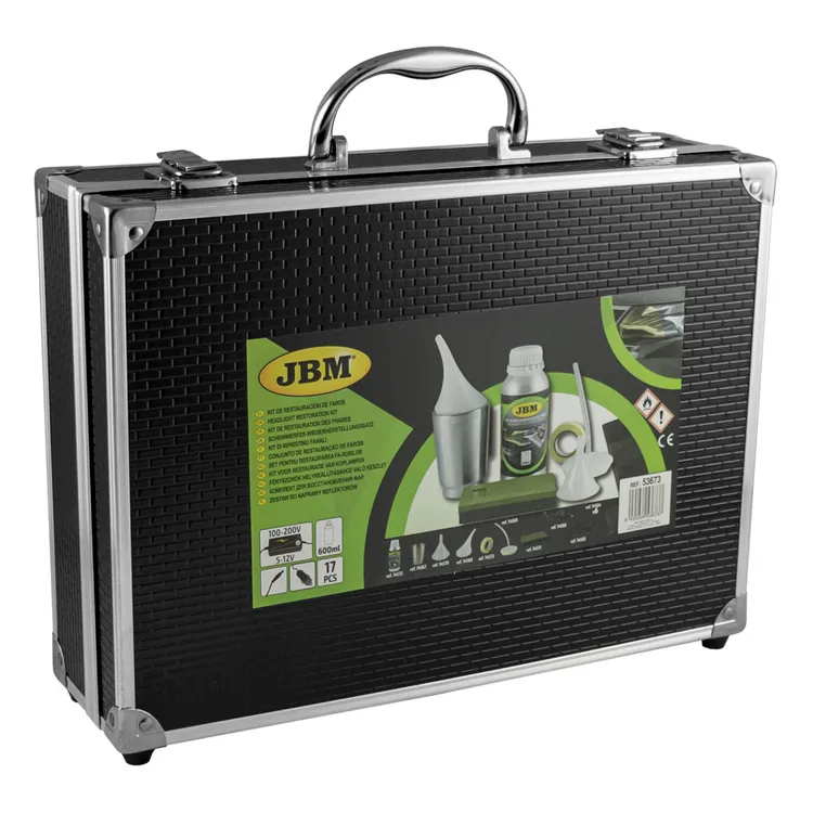 KIT DE RESTAURAÇÃO DE FAROIS JBM