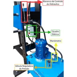 PRENSA ELECTRO-HIDRÁULICA 100 TON 1 VEL. RAVIOL