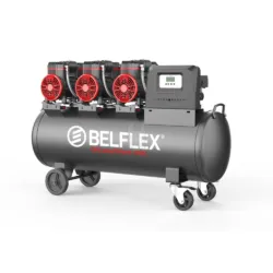 COMPRESSOR SEM ÓLEO 100L 5,85HP BF-100X3-SILENT BELFLEX